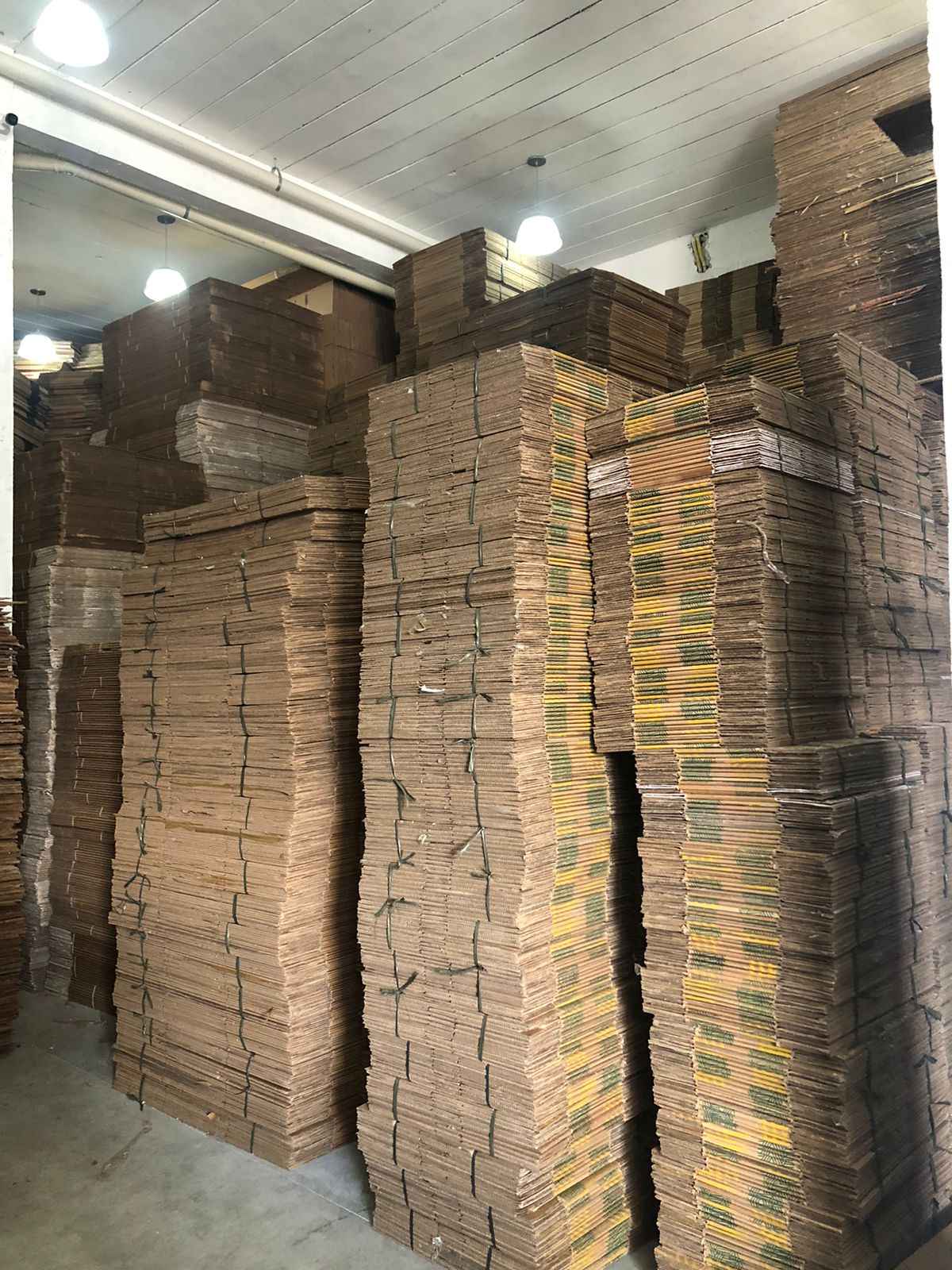 Bobinas de Papelão Ondulado