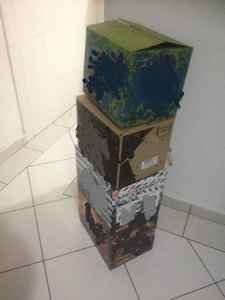 Caixas de Papelão Recicladas
