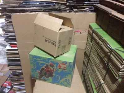 Caixas de Papelão Usadas